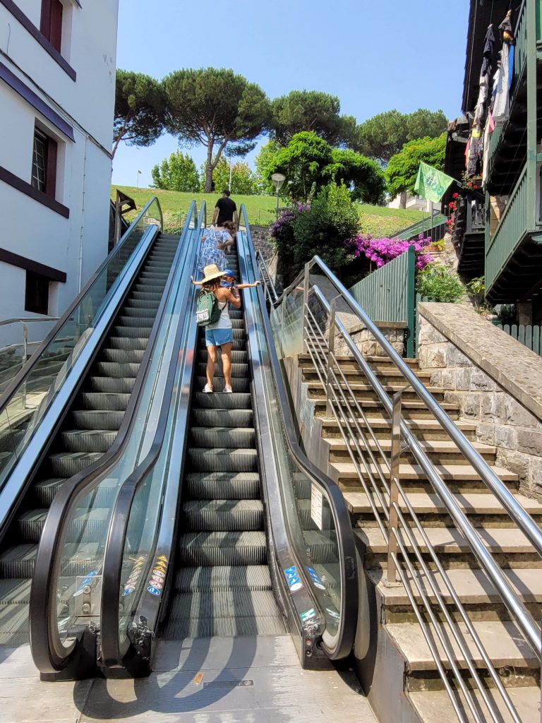escalator fontarrabie